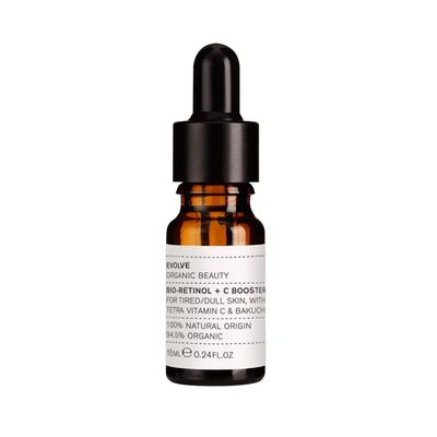 Evolve Organic Beauty - Natural Bio-Retinol C Skin Booster Small-Batch, Vegan Clean Beauty (0.5 fl oz 15 mL) Packaging May Vary