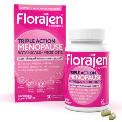 Florajen Triple Action Menopause Probiotic 30ct