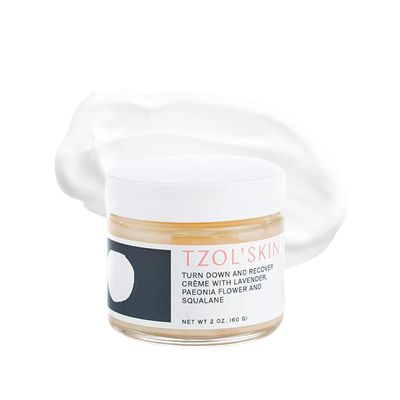 TZOL SKIN - Turn Down and Recover Cr me - Night Face Cream - Recharges Skin - Hydrating - Soothes Nourishes - Lift Tone - No Paraben, Silicones Sulfates - Vegan - Cruelty Free