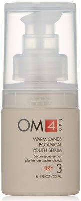 Organic Male OM4 Dry STEP 3: Warm Sands Botanical Youth Serum - Men&#39;s Skincare With anti-aging Vitamin C, Aloe Vera, and Hyaluronic Acid