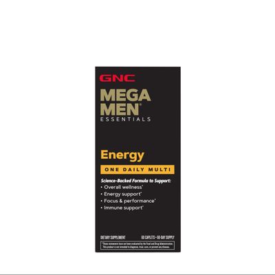 GNC Mega Men Multivitamin Energy and Metabolism 1 Daily