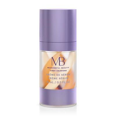 Meaningful Beauty Cr me De Serum, Melon Extract Night Moisturizer , Orange , 0.5 Fl Oz (Pack of 1)