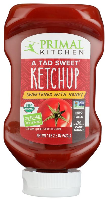 PRIMAL KITCHEN Organic Tad Sweet Ketchup, 18.5 OZ