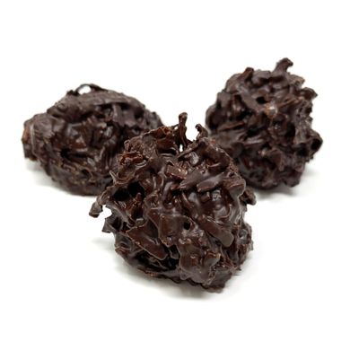 Dark Chocolate Coconut Haystacks - Gourmet Coconut Chocolate Candy - 1 Pound (16 Ounces) by CandyKorner