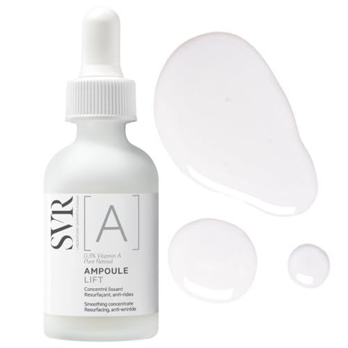 SVR Pure Retinol Face Serum. Improves Firmness Of Skin And Evens Skin Tone. Facial Serum That Helps To Visibly Reduce The Appearance Of Fine Lines Dark Spots, 1 Fl.oz.