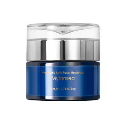 Mylansea Face Cream with Hyaluronic Acid, Face Moisturizer with Vitamin E for Lasting Hydrating, Smoothing your skin and Repairing Various Problems caused by Lack of Water, 50g