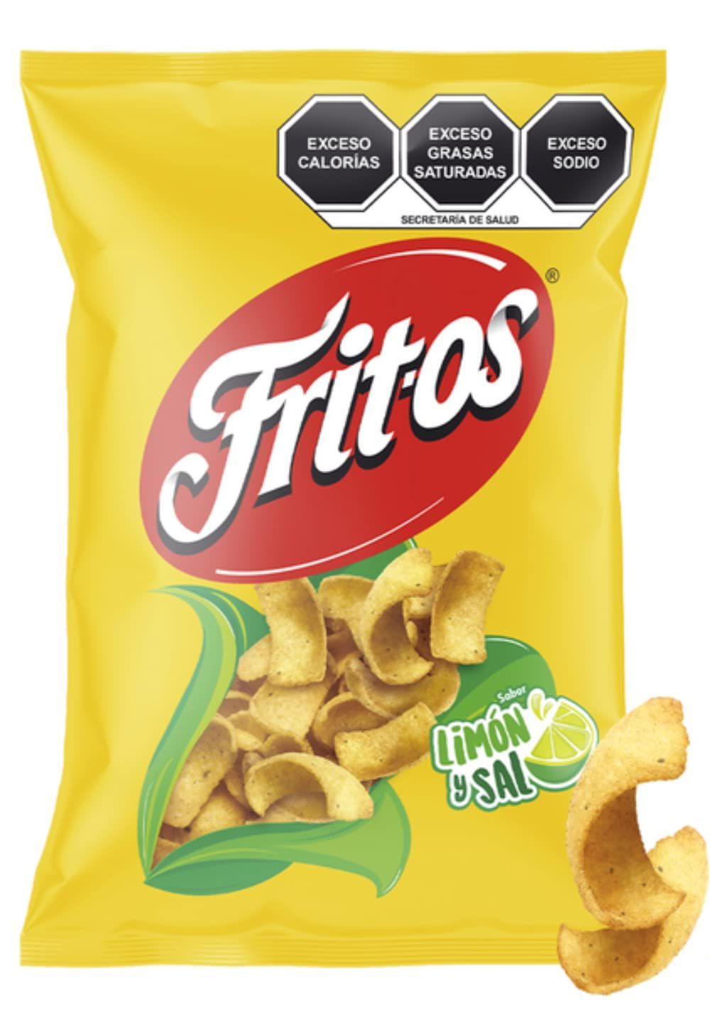Sabritas Botana Fritos Sal 170g, 170 grams, 1 unidad, 1