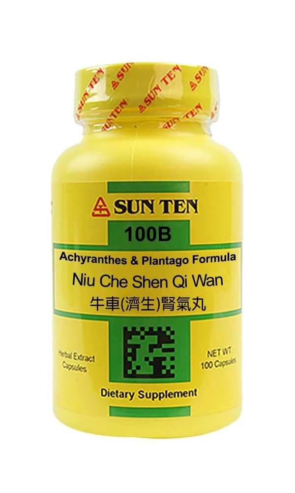 SUNTEN - Achyranthes Plantago Formula CapsulesNIU Che (Ji Sheng) Shen Qi Wan