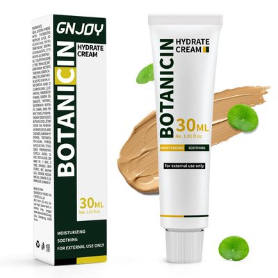 GNJOY Centella Moisturizer Phytocin Cream Soothing Centella Asiatica Moisturizer Face Hydration Barrier Repair Calming PDRN Cream for Acne Prone, Sensitive Skin, Ceramide, B5, Salmon (30ml)