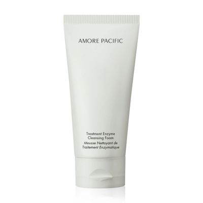 AMOREPACIFIC Treatment Enzyme Cleansing Foam Soothing Korean Face Cleanser with Hyaluronic Acid and Green Tea Enzymes, 4.2 fl. oz.