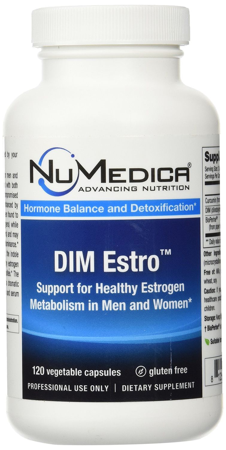 NuMedica Dim Estro Vegetable Capsules,120 caps