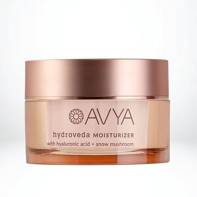 AVYA Hydroveda Moisturizer (1.7oz) - Advanced Ayurvedic SkincareHyaluronic Acid with Snow MushroomSoothes and Hydrates for Youthful Skin