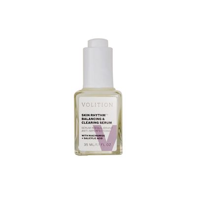 Volition Beauty Skin Rhythm Balancing Clearing Serum - Acne Blemish Serum Helps Reduce Appearance of Pimples Acne Scars - AHAs Niacinamide (35ml 1.1 fl oz)