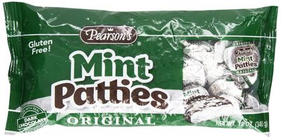 Pearson&#39;s Mint Patties with Real Chocolate, 12 oz