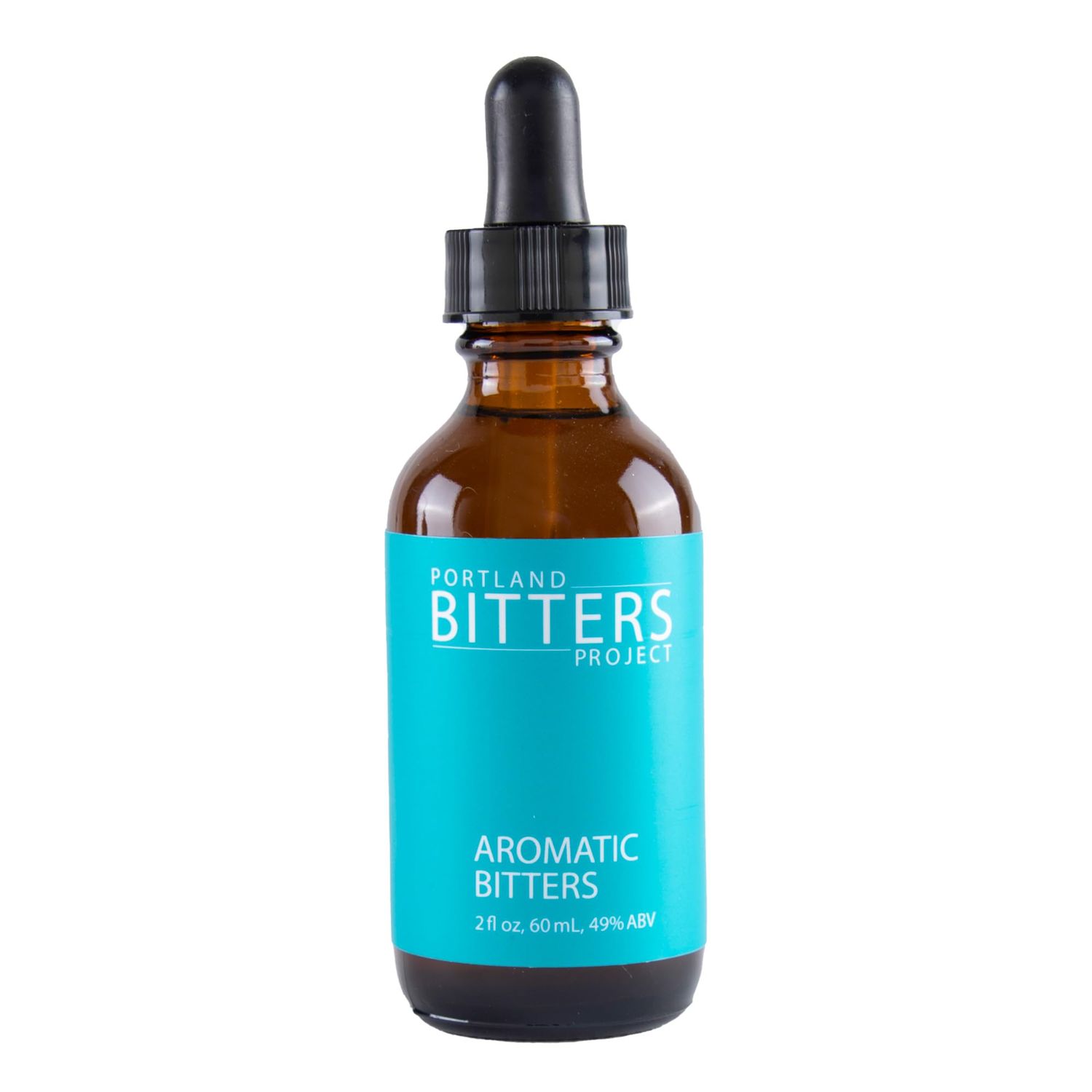 Portland Bitters Project Aromatic Bitters - Concentrated Bitters with Layered Flavors Made from Organic, Wild Crafted, Therapeutic Grade Whole Botanicals to Elevate Drinks Cocktails - 2 fl oz
