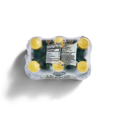 Whole Foods Market, Organic Italian Lemon Sparkling Mineral Water 6 Pack, 16.9 Fl Oz