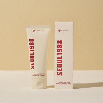 KSECRET SEOUL 1988 Cream : Snail Mucin 93 Rice, 100ml3.38fl.oz.