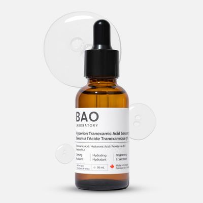 BAO Laboratory 3 Tranexamic Acid Serum with Provitamin B5Hyaluronic Acid - Soothing Hydrating Radiant Skin Formula - 30ml