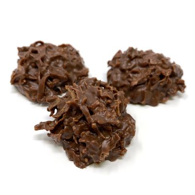 Milk Chocolate Coconut Haystacks - Gourmet Coconut Chocolate Candy - 1 Pound (16 Ounces) by CandyKorner