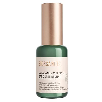 Biossance Squalane Vitamin C Dark Spot Serum. Powerful, Lightweight Serum with 10 Vitamin C to Brighten Skin, Fade Dark Spots, Reduce Pigmentation and Prevent Discoloration (1.01 ounces)