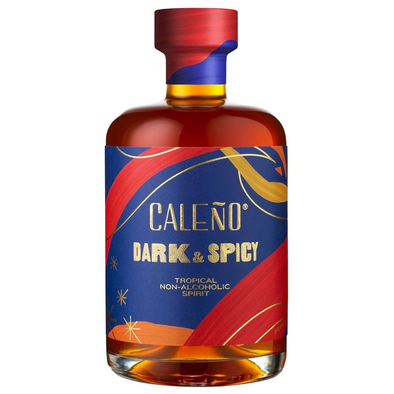 Cale o Dark Spicy Tropical Non-Alcoholic Rum Alternative Award-Winning Alcohol Free Non-Alcoholic Spirit Created Using an Exotic Blend of Pineapple, Coconut, Ginger and Vanilla 17 Fl Oz (500ml)