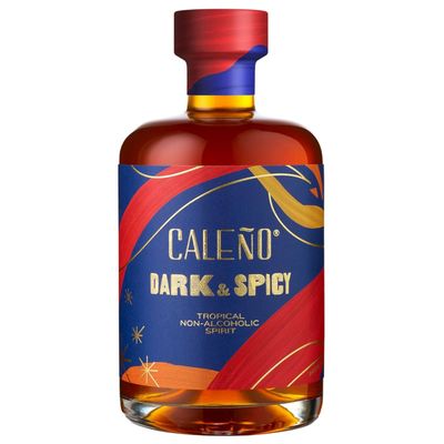 Cale o Dark Spicy Tropical Non-Alcoholic Rum Alternative Award-Winning Alcohol Free Non-Alcoholic Spirit Created Using an Exotic Blend of Pineapple, Coconut, Ginger and Vanilla 17 Fl Oz (500ml)