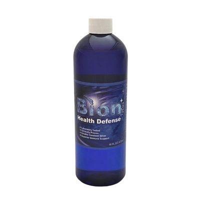 Living Foods USA Bion SS Health Defense Silver Hydrosol Saturated with Ozone Liquid 16 Fl Oz