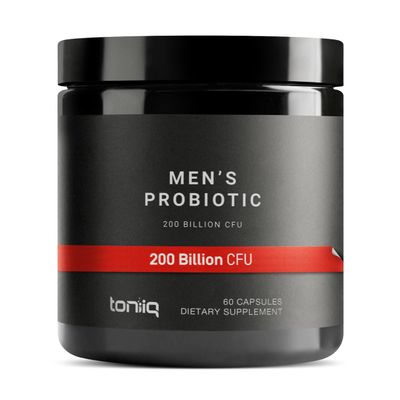 Probiotics for Men - Ultra High Potency, 200 Billion CFU, 20 Strains, Prebiotics for Digestive and Immune Support - Advanced Formula, Third-Party Tested, GMP-Certified