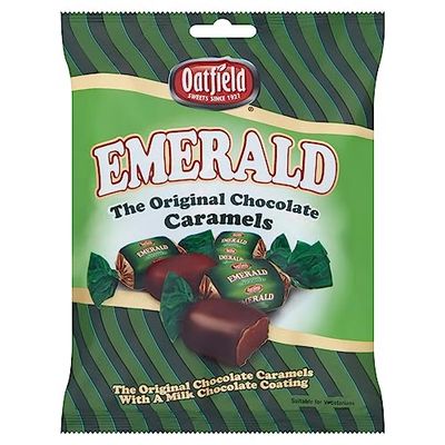 Oatfield Emerald Original Irish Caramels, 135 gm (4.7oz), Pack of 3