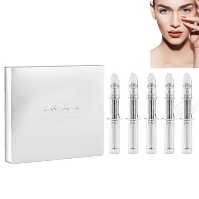 Zgxhga Temporary Eye Tightener Cream, 5 PCS Instant Firm Eye Cream- 60s Instant Under Eyes Tightener - Firm Reduces Under Eyes Bags - Anti Aging Fine Lines