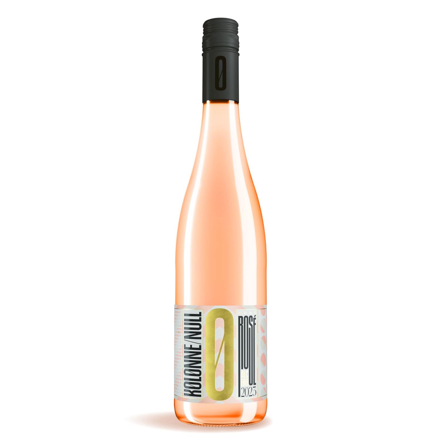 Kolonne Null Rose Dealcoholized Rose Wine From Germany Low Calorie, Low Sugar, 25.4 fl oz (750 ml)