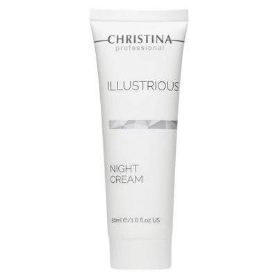 -CHRISTINA- Illustrious Night Cream with Retinol and Vitamin E Night Cream for Face Rejuvenates and Moisturizes the Skin Suitable for All Skin Types 50ml 1.7 fl.oz