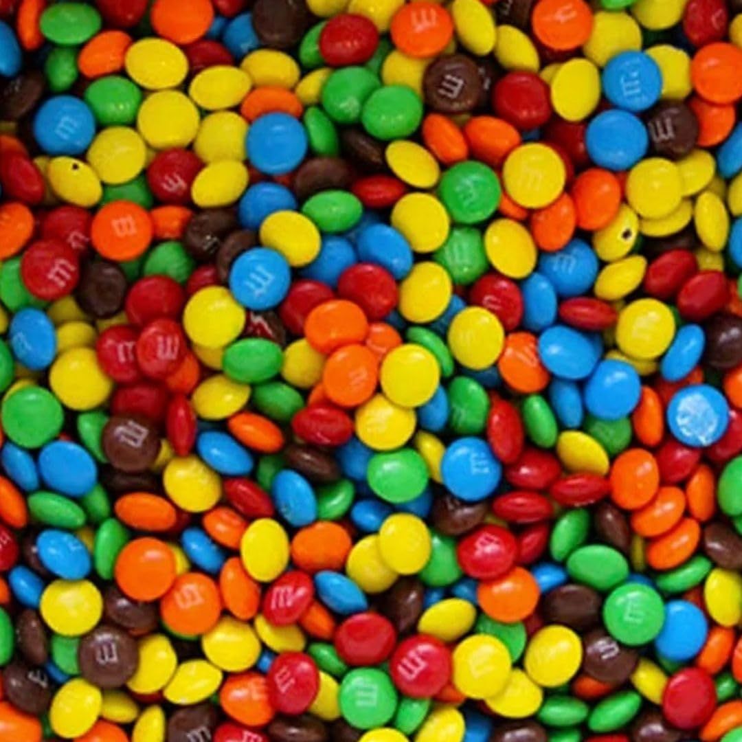 MMs Minis Milk Chocolate Candy, Family Size Bulk Bag, Perfect for Sharing, Baking, and Snacking - 1 Pound