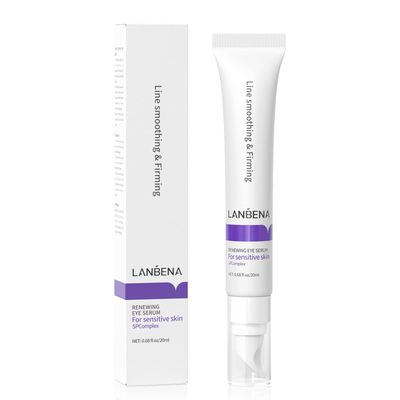 LANBENA Under Eye Cream, Retinol Eye Cream for Dark Circles and Puffiness, Daily Anti-Aging Under Eye Cream with Retinol Hyaluronic Acid to Fight Fine Lines and Firm Skin (0.68 FL OZ)