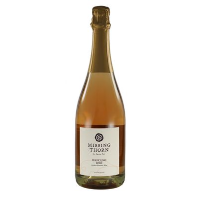 Missing Thorn Sparkling Rose Alcohol-Removed Wine by Aaron Pott - Sip Clean Non-Alcoholic Wine with Pomegranate Cranberry Notes - Low Sugar, Vegan, Gluten-Free