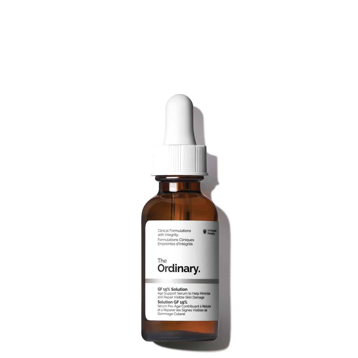 The Ordinary GF 15 Solution, Anti-Aging Formula for Visible Skin Wrinkle Repair, 1 Fl Oz