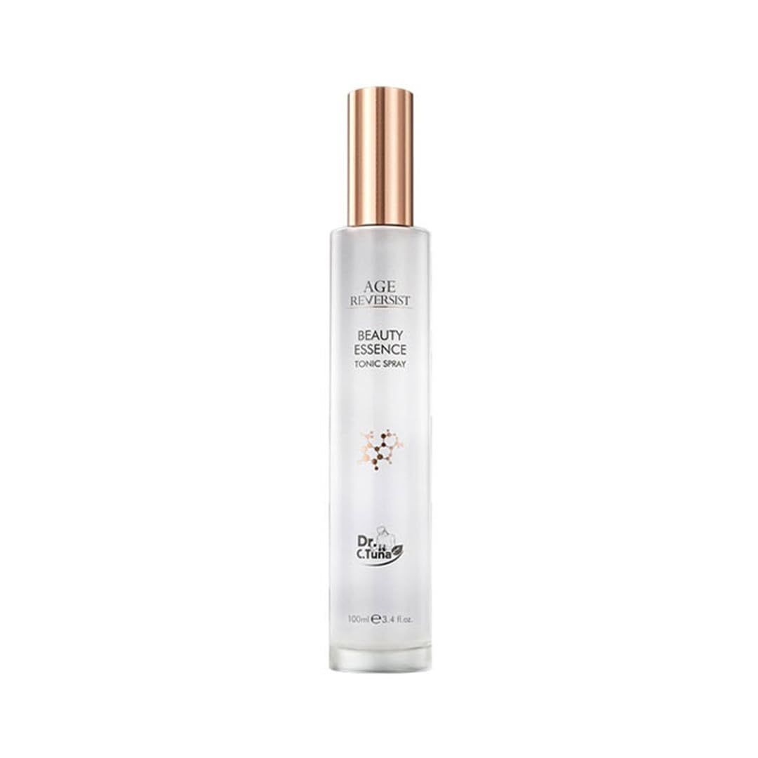 FARMASi Age Reversist Beauty Essence Tonic, Vegan Face Wash for All Skin Types, Cleanse Skin, Brightening, Calming, Soothing, Hydrating and Makeup Remover and Face Cleanser 3.4 fl. oz 100 ml