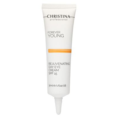 -CHRISTINA- Forever Young Eye Cream with SPF 15 Cream with Vitamin K Hydrates, Rejuvenates, Revitalizes the Skin 30ml