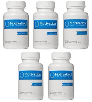 Motivation! Herbal Caffeine Energy (5-Pack)