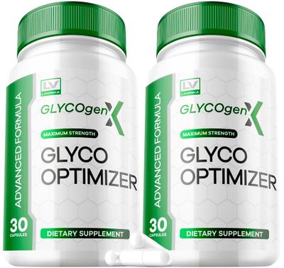 LIVORKA 2 Pack - Glycogen X Glyco Optimazer, Glyco X Optimizer Glycogen, GlycogenX, Glycogen Support, GlycogenX Support, Glycogen X, GlycogenX Glyco Optimizer, Glycogen Optimizer 600MG, 60 Capsules