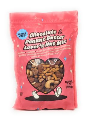Trader Joes Chocolate Peanut Butter Lover&#39;s Nut Mix 12oz340g (Pack of 1)