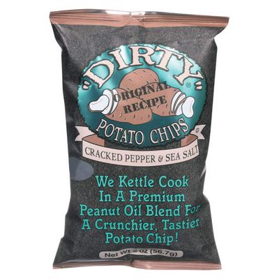 Dirty Potato Chips Cracked PeppB235er Sea Salt (25x2 OZ)