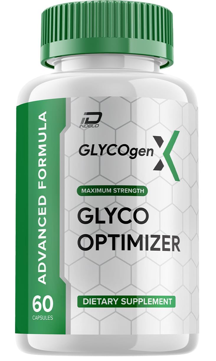 GlycogenX Glyco Optimizer Capsules Supplement - GlycogenX Optimizer Advanced Formula, Glycogen X Supplement, GlycogenX Booster Reviews, Maximum Strength Glycogen Supplement (1 Pack - 60 Capsules)