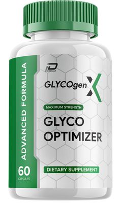 GlycogenX Glyco Optimizer Capsules Supplement - GlycogenX Optimizer Advanced Formula, Glycogen X Supplement, GlycogenX Booster Reviews, Maximum Strength Glycogen Supplement (1 Pack - 60 Capsules)