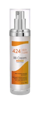 424 Skin Care BB Cream - Dermatologist Tested Recommended Multi-Tasking Beauty Balm - Clinically Proven Formula, 2.1 fl oz