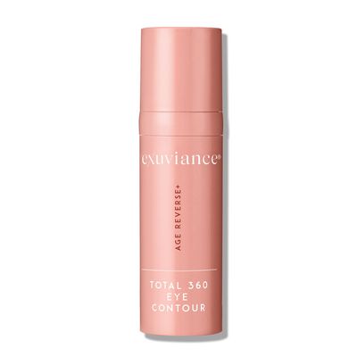 EXUVIANCE AGE REVERSE Total 360 Eye Contour, Anti-Aging Eye Cream, Brightens Dark Circles, Firms and Tightens Fine Lines and Wrinkles, with Caffeine, Hyaluronic Acid, and Peptides, 15g