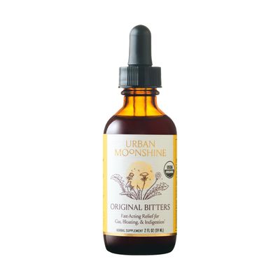 Urban Moonshine Original Bitters - Certified Organic - Bloating Relief - Supports Liver Function Appetite Regulation - Gentle Detox - Digestive Bitters - Gluten Free Herbal Supplement - 2 Fl Oz