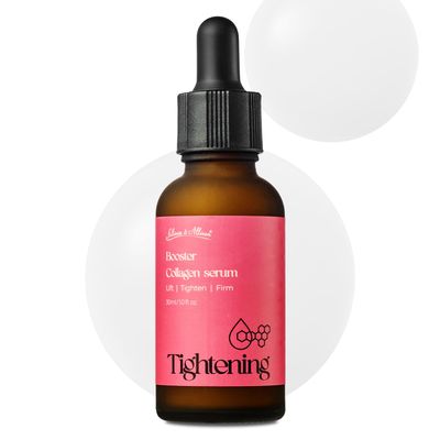 Olivia Allison Hydrolyzed Collagen Serum 1.0 fl oz - With Panthenol Hyaluronic Acid for Firming Skin Barrier Support