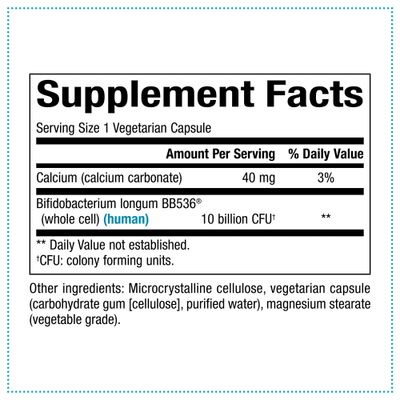 Natural Factors, TravelBiotic, Supports Colon and Immune Health, Shelf Stable Probiotic Supplement, 10 Billion CFU, Vegan, 60 Capsules (60 servings)