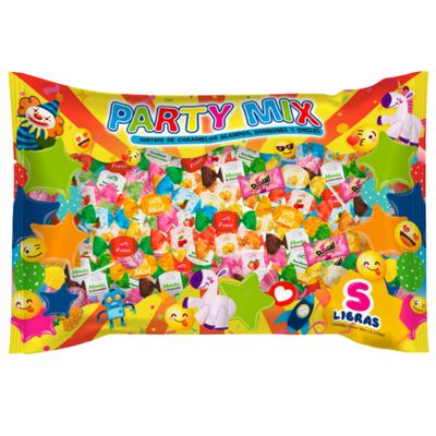 Ultimate Party Mix 5 Lb Bulk Candy Variety Chewy Hard Candies, Lollipops, Fruit Chews Assorted Fruity Flavors Fun Size Sampler 80 Oz